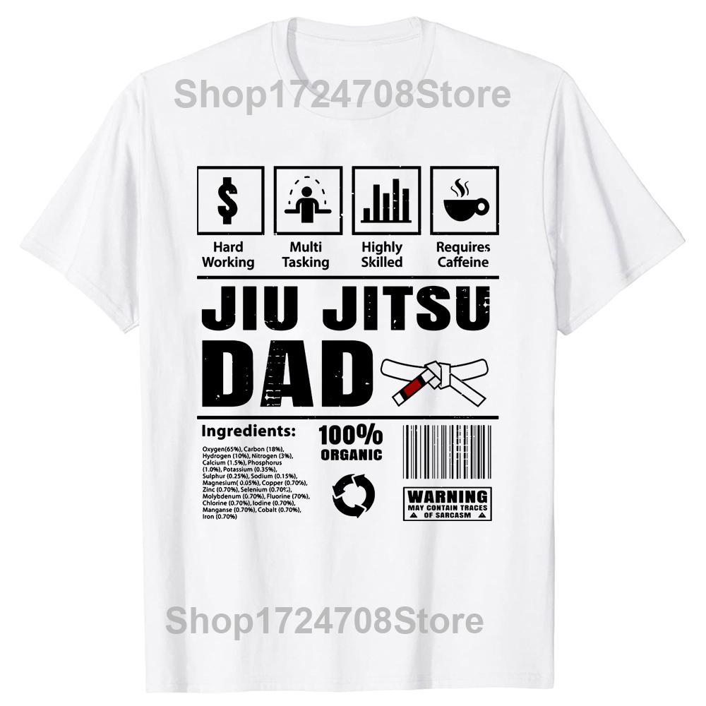 Jiu Jitsu Dad Definition Funny BJJ Brazilian Jiu Jitsu T Shirt Graphic Cotton Streetwear Short Sleeve Birthday Gifts T-shirt Men