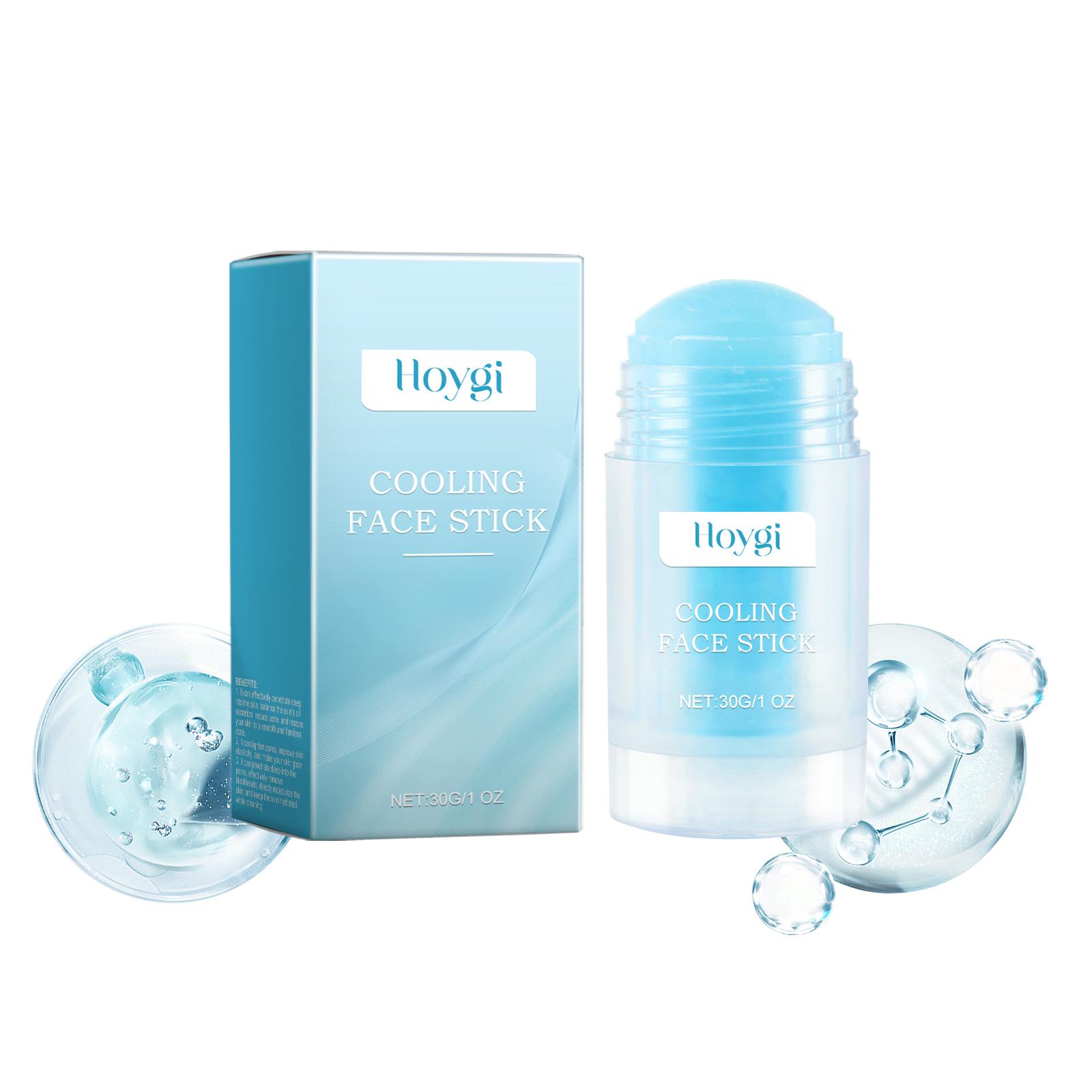 Hoygi Cooling Mask Stick Gentle Skin Care Moisturizing Moisturizing Lifting Softening Facial Skin Moisturizing Mask Stick 30g