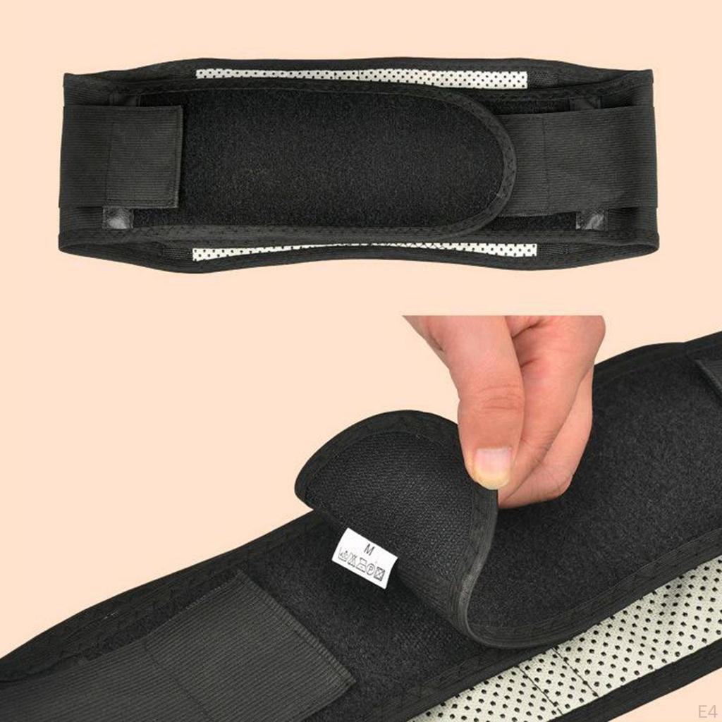 Self-Heating Support Belt Massager Waist Strap for Injury Prevention