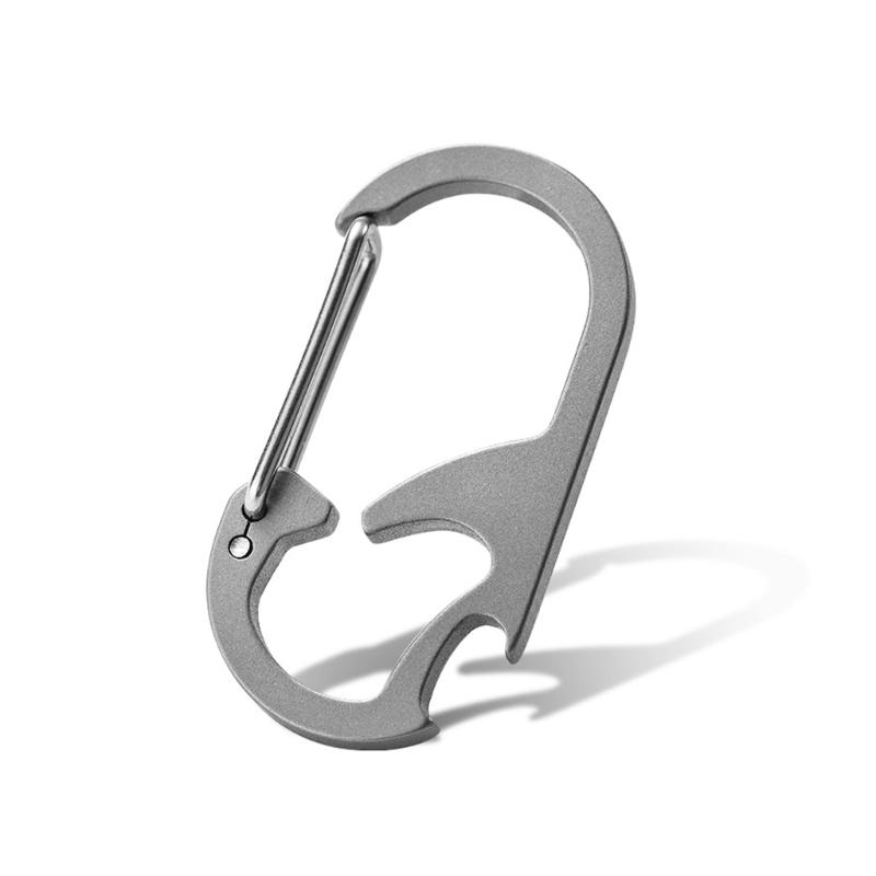 

Metal Alloy Bottles Opener Pocket Keychain Outdoor Multitool Waist Hanging Keychain Buckles Outdoor Tool Enduring 1