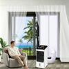 Easy To Install Mobile Air Conditioner Door Seal Portable Sliding Door Seal  Home Cooling