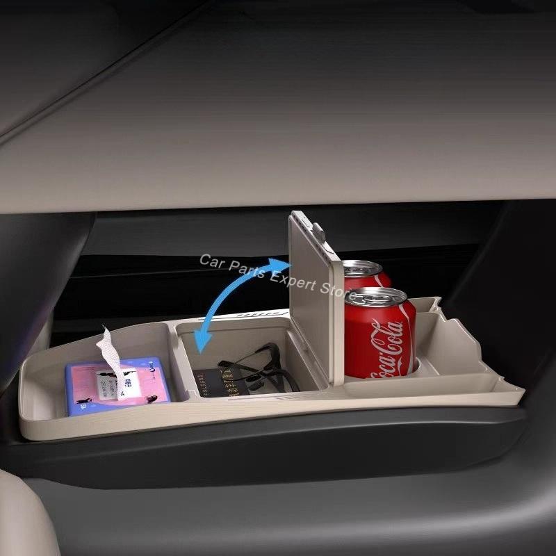 For Lynk & Co Z10 Electric Car Center Control Lower Storage Box Armrest Box Lower Storage Box Car Interior Supplies Accessories