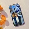 Funda de Teléfono del Actor Jonathan B-Bailey Para Samsung Galaxy A73,A72,A71,A70,A53,A52,A51,Otros Funda Negra Suave