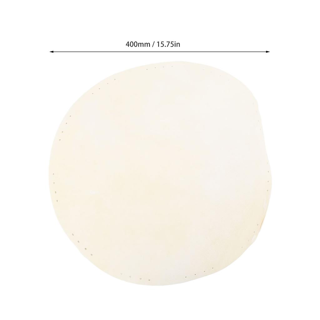 African Drum Goat Skin Drum Head Goat Skin Drum Head Replacement Parts with Holes 400mm W10C for 12in Bongo Djembe African Drum