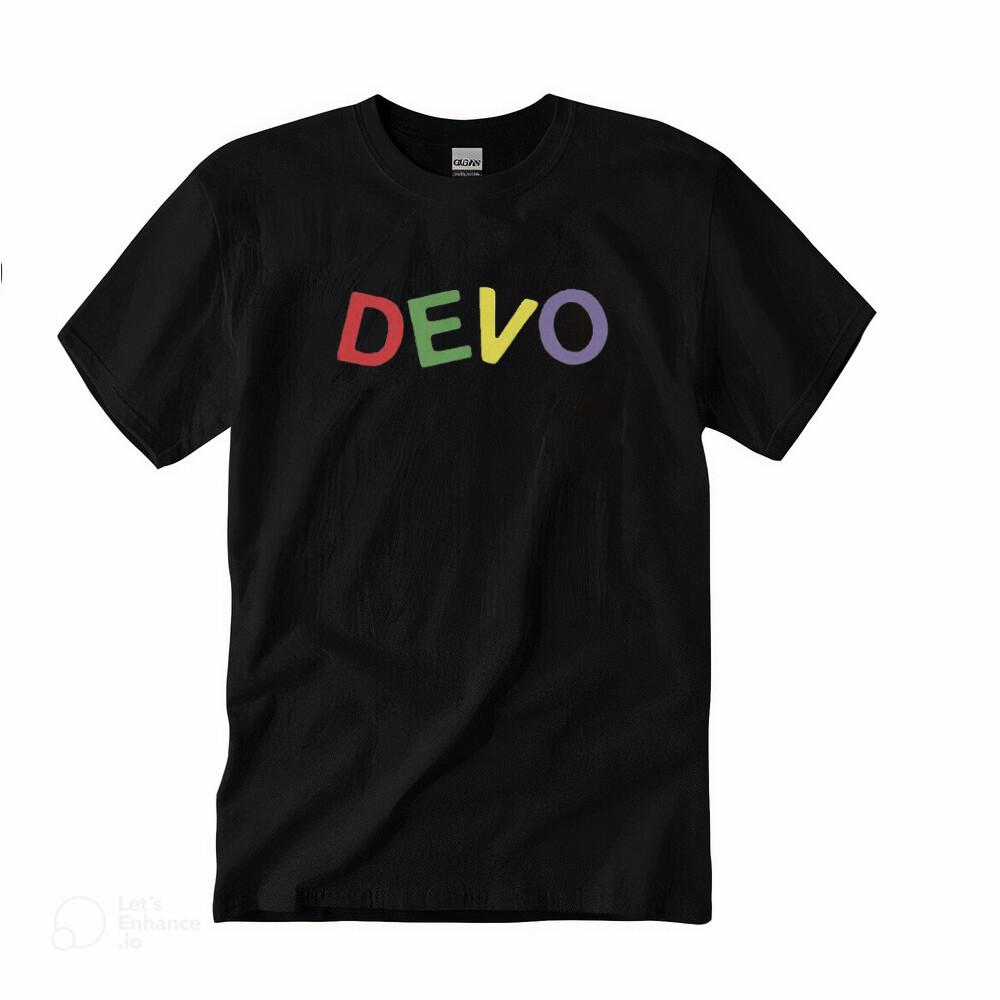 Devo T Shirt, Whip It MTV Post Punk Rock Music Band New Wave 80 s Group Dance XXL