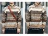 Men's Retro Fair Isle Jacquard Christmas Sweater - High-End Vintage Winter Knit