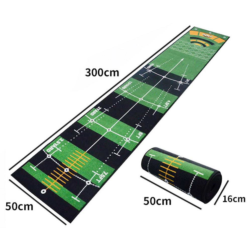 Anti-slip Golf Training Mat 50x300cm Golf Putting Green Mat for Home Office