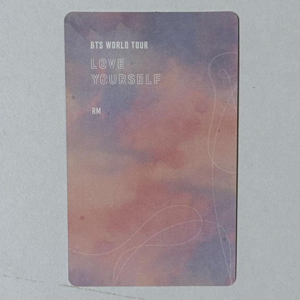 [USED] BTS Bangtan Boys RM RAP MONSTER Namjoon Trading Card LYS