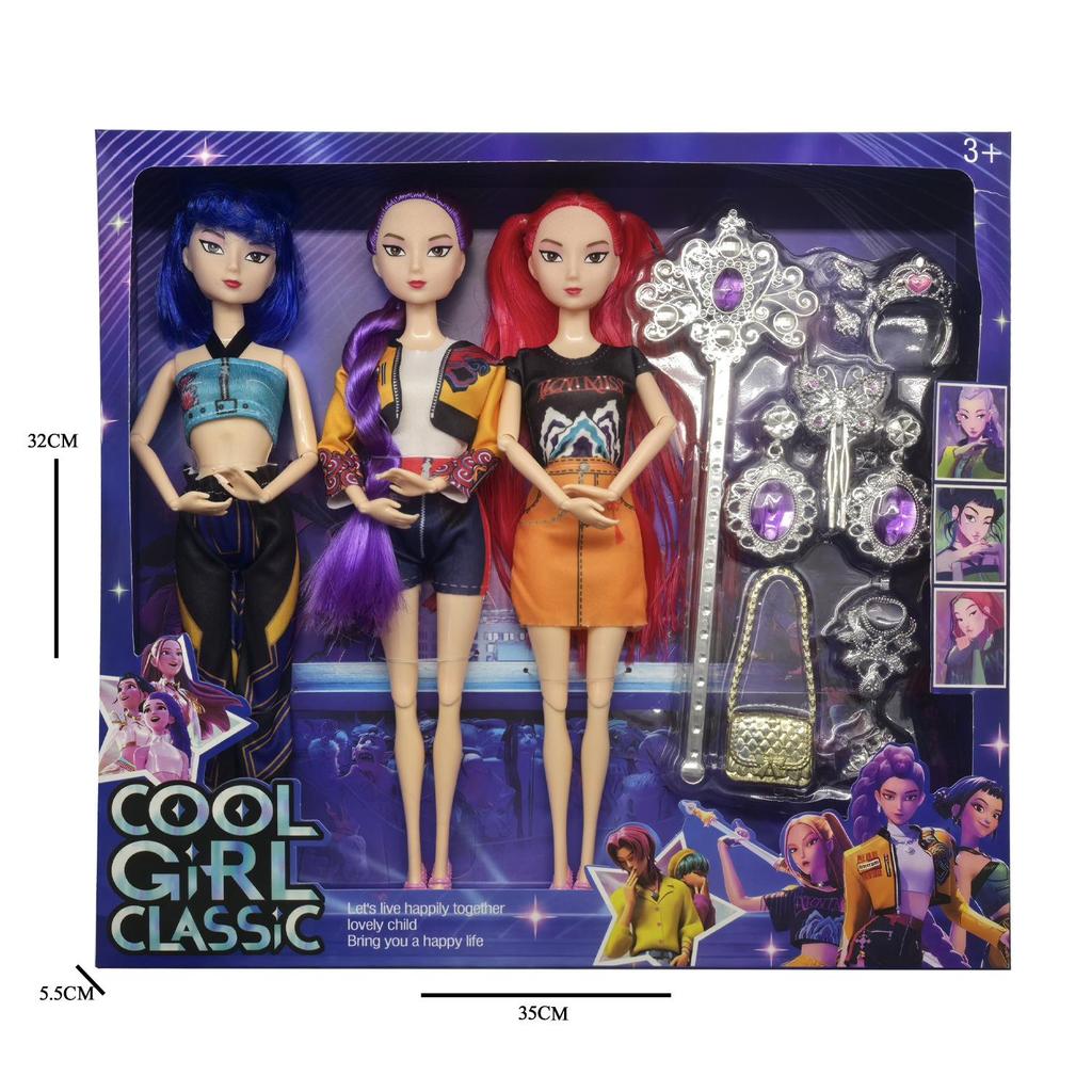Die neueste Anime KPop Dämonenjäger Puppe Vinylspielzeug Rumi Mira zoi Charakter Vinylmaske Kleine Statue Geburtstagsgeschenk, Fanclub