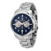 Successo Series 44MM Quartz Watch Analog Chronograph 5ATM Water Resistant Calendar Luminous Silver Business R8873621029 Japanese Movement