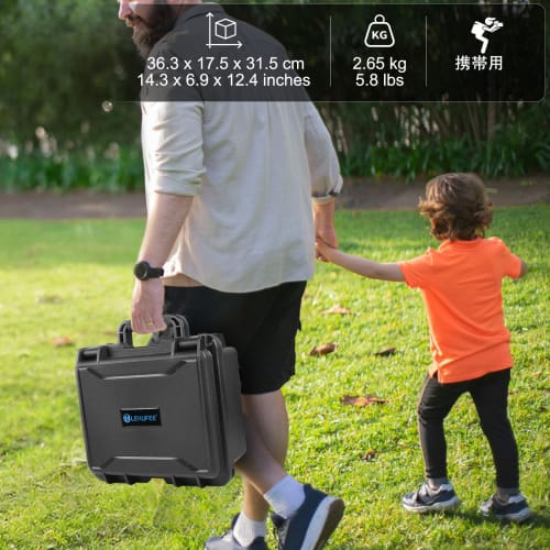 Lekufee DJI Neo Drone Waterproof Hard Carrying Case for DJI Neo Motion Fly More Combo, DJI Goggles N3/3/2/Goggles Integra, DJI RC 2, DJI RC N3/N2, DJI