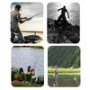 360° Adjustable Ice Fishing Rod Rack Fishing Rod Stand Multi-Functional Fishing Rod Stand Aluminum Material Ice Pole Holder