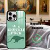 Pop-Rock K-Knuckle P-Puck Band Handyhülle Für iPhone17,16,15,14,13,12,11 Plus,Pro Max Magnetisch Für Magsafe Kabelloses Laden