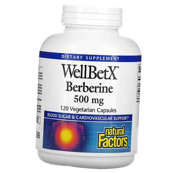 Berberine, Berberine 500, Natural Factors (72406003)