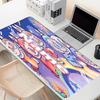 Custom Name Personalized Labubu Pattern Mousepad, Laptop PC Desk Mat, Decorative Desk Mat for Home Keyboard Pad Gift