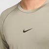 Nike Pro Dri-Fit Fashion Comfortable Trendy Simple Short Sleeve T-Shirt Men Tops Light-Gray-Green FB7929-320