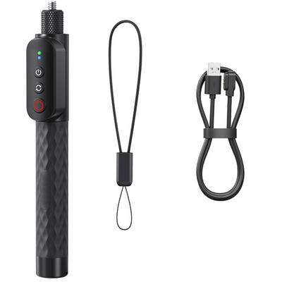 Extendable Selfie Stick With Remote Control 1/4 Screw And Tripods Mount For Action Cameras Portable Design