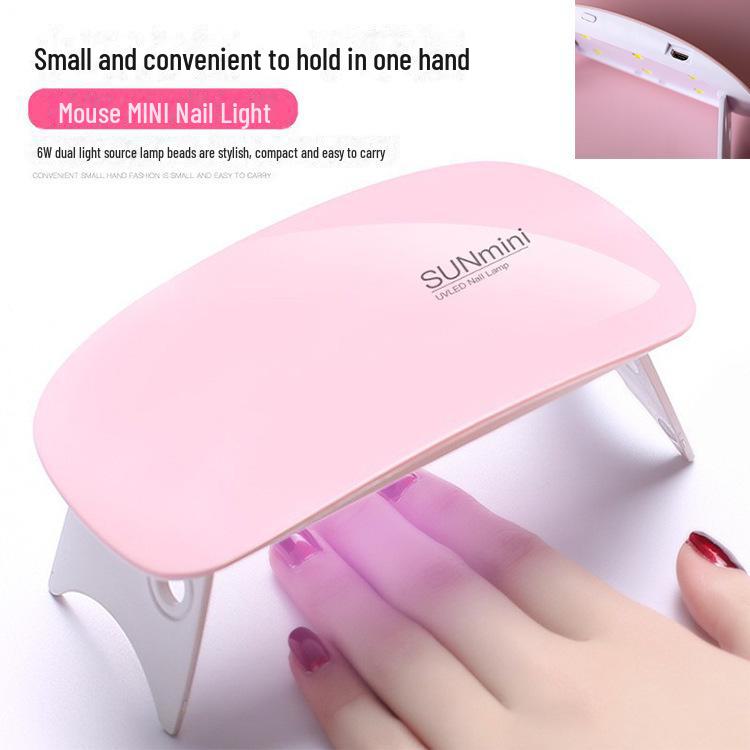 Portable Handheld Nail Polish Quick-Dry Lamp