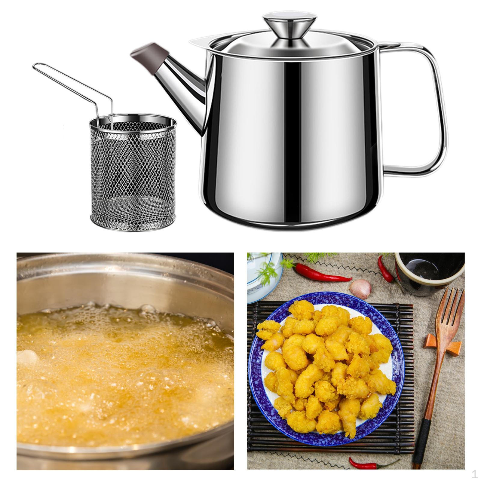 

Банка для хранения, с корзиной, нержавеющая сталь 304, контейнер, кухонный держатель для