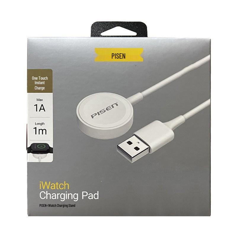 PISEN Wireless Magnetic Charger for Apple Watch Series 9/8/7/6/5/4/3/SE