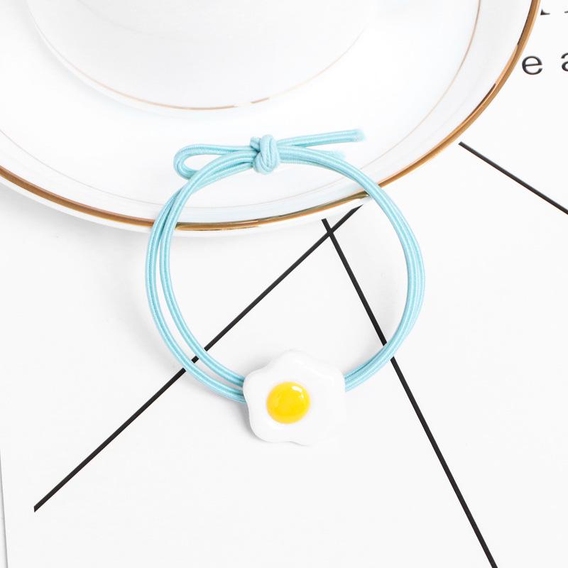 

Корейская повязка на голову Mori Frangipani в стиле HyunA — дизайн с изображением цветка в виде яйца-пашот