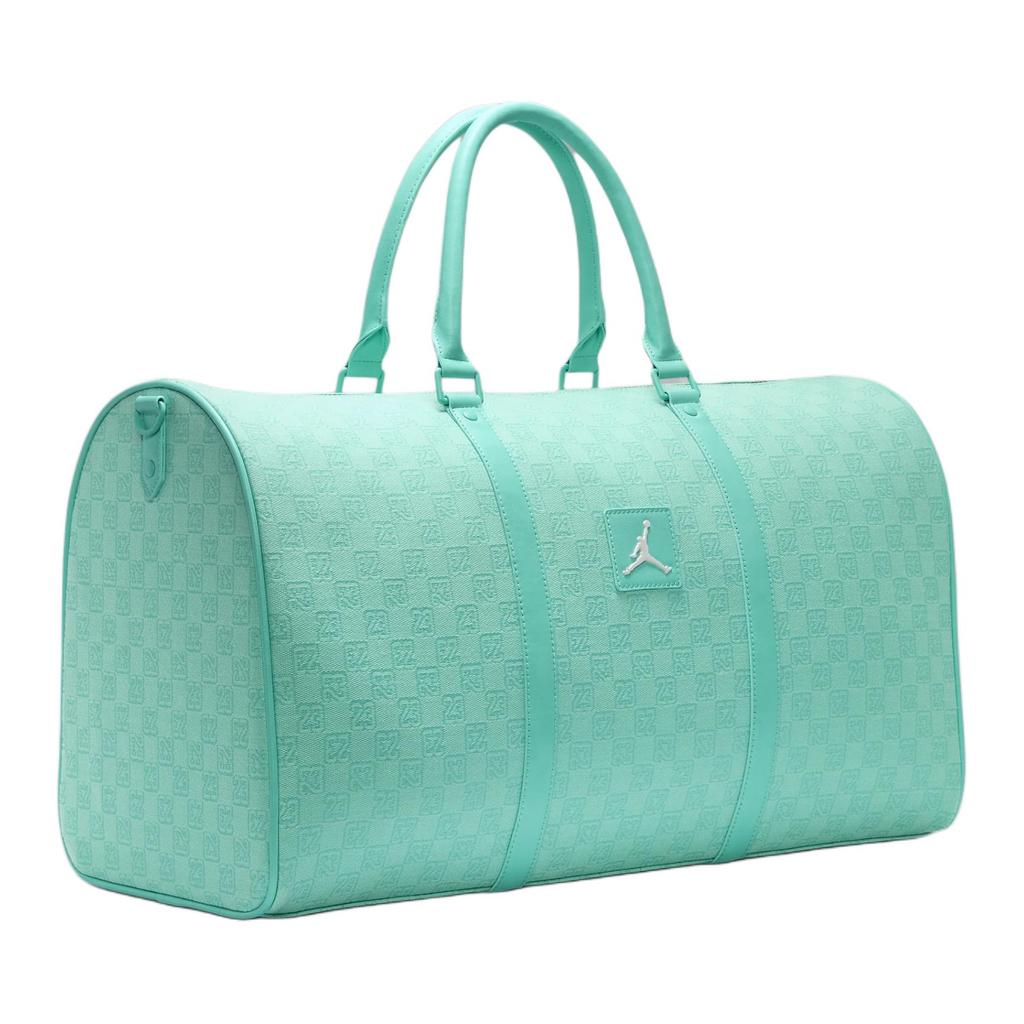 Jordan Monogram 40L Duffle Bag Emerald Rise Unisex Streetwear LM0759-E8G