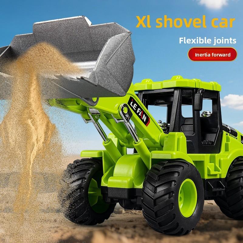 Inertia Construction Vehicle Model For Kids With Realistic Design And Durable Plastic Material