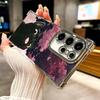Cat Cute Kitten Cartoon Plating Phone Case For Samsung Galaxy S24 S25 FE S26 Edge S23 Ultra S22 S21 Plus S20 Anti-Fall Airabag C