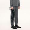CROQUIS Men's Knitted Tapered Cropped Casual Pants