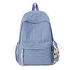 Classic Checkered Backpack for Students and Daily Use with Simple Design and Multiple Pockets