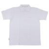 Montbell Men's Short Sleeve Polo Shirt, Solid Color, Corespun, Quick-Drying, White (WT/M), 2104691