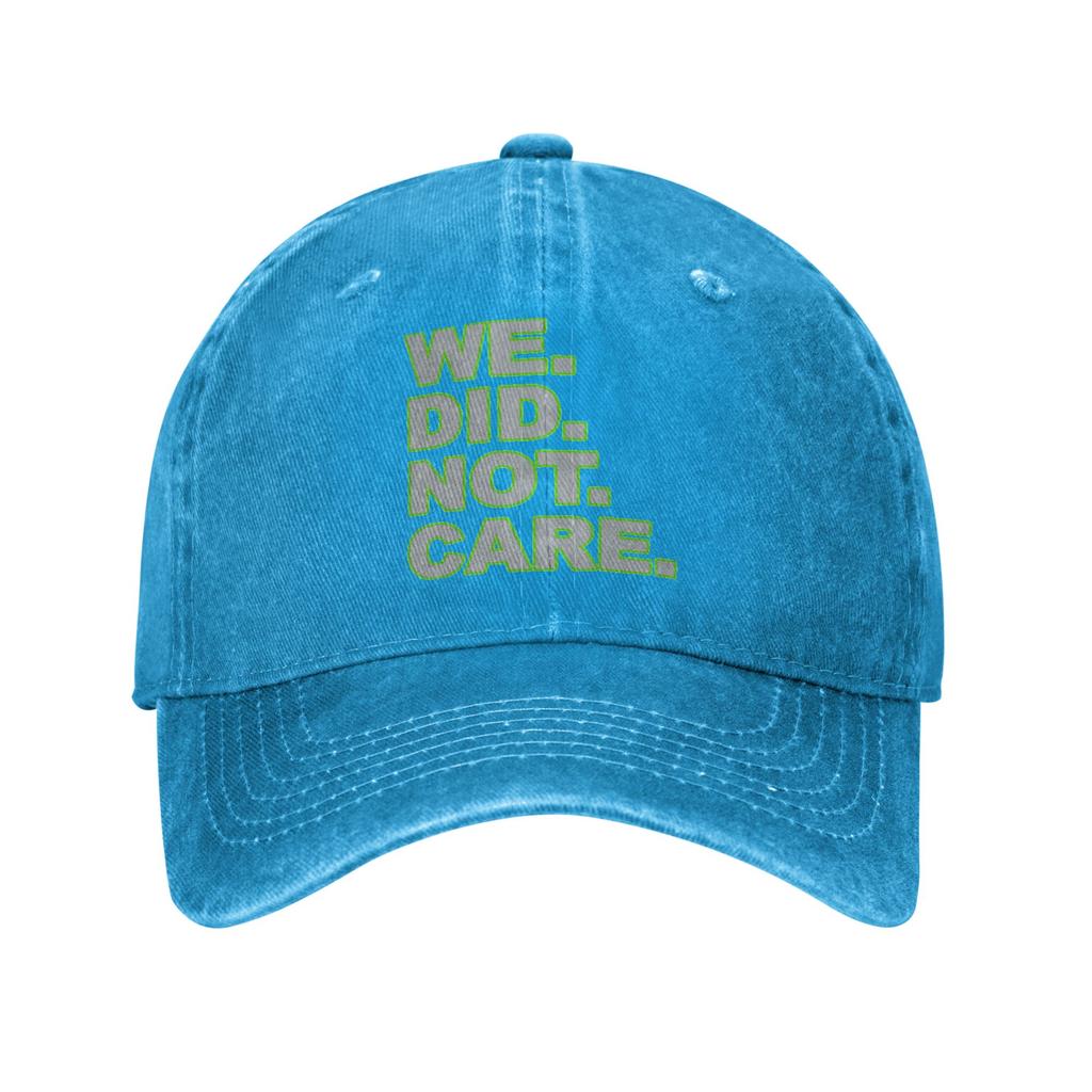 We Did Not Care Casual Baseball Cap Outdoor Sports Trucker Hat Summer Dropshipping Couple Women Street Style Baseball Caps