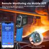 High-Temperature Infrared Thermometers For Steel, Metallurgical And Glass Manufacturing Industries HP-1580C-APP Thermohygrometer