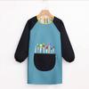 Kids' Waterproof Painting Smock with Long Sleeves and Custom Logo
