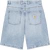 Carhartt WIP SS26 Brandon Loose Fit Heavyweight Low Rise Casual Denim Shorts Men Shorts I037161-01-WU