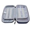 Carrying Case for     Console EVA PU Handheld Game Console Hard   Pouch Storage Bag with 20 Game Card Slots for Travel