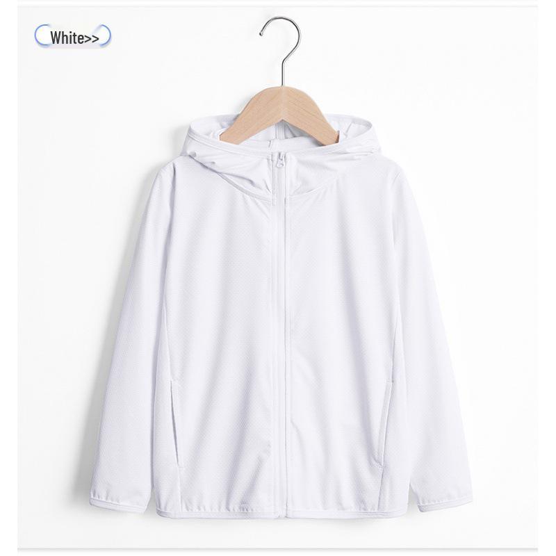 Erkek ve Kadın UPF 50+ Buz İpeği Uzun Kollu Güneş Koruyucu Ceket