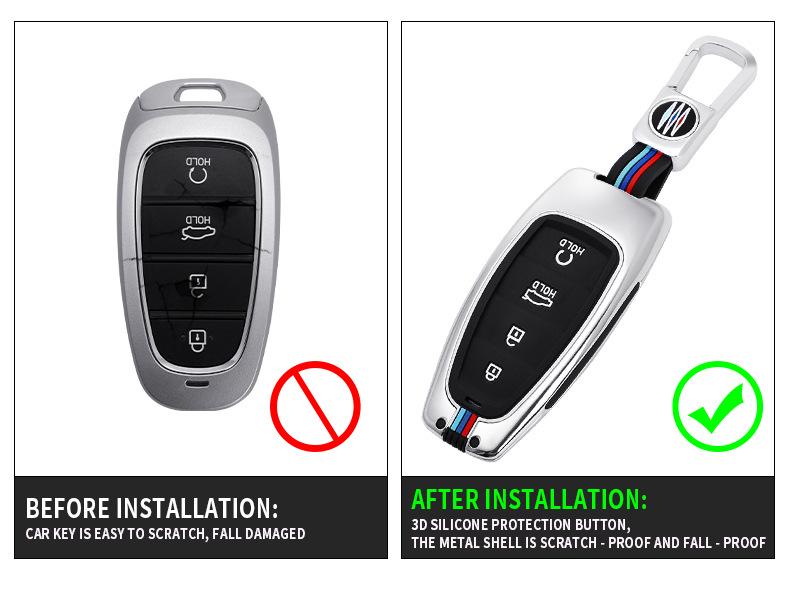 Hyundai Tucson L Key Cover - Fifth-Gen Premium Shell for 2021 Model