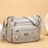 Modische Damen Umhängetasche, Große Kapazität Mehrere Taschen Schultertasche, Stylische Textur Tägliches Rucksack
