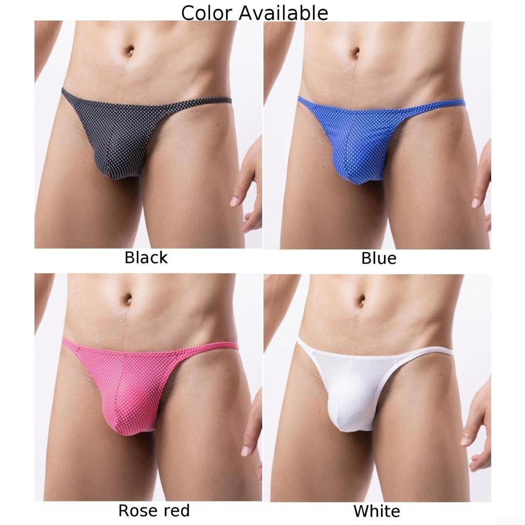 Brief Underwear Solid Comfortable T-Back Daily Thong