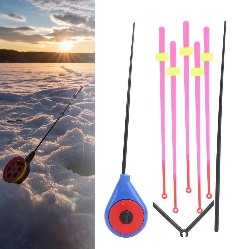 Winter Ice Fishing Rod Tip Fishing Tackle Extension Pole Front End Section Accessories18CM