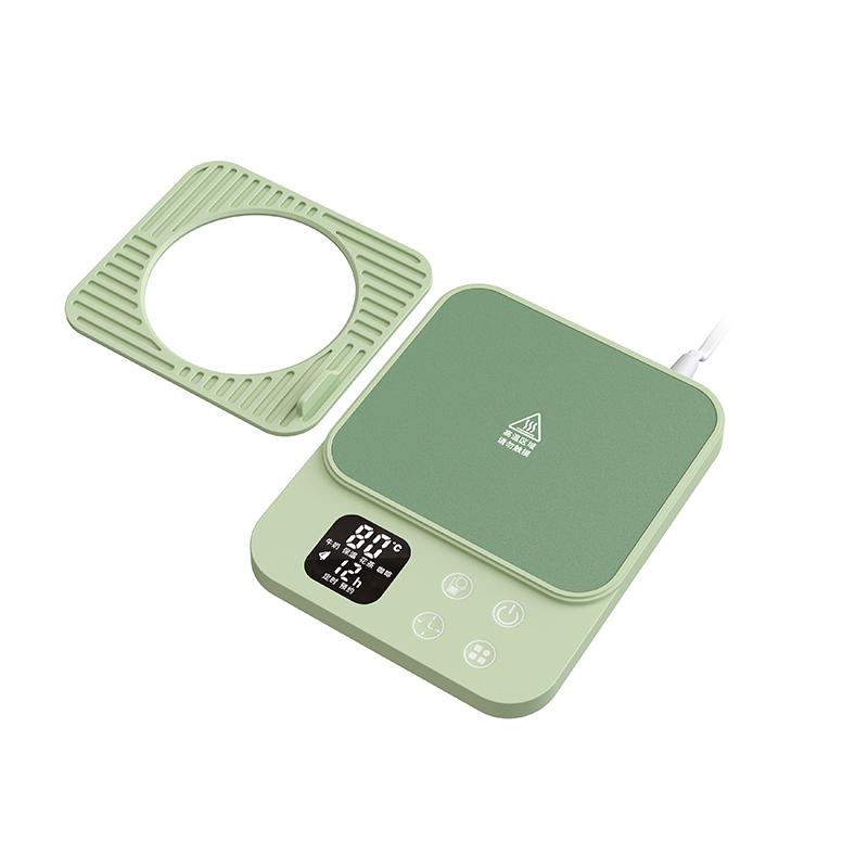 

Fast Heating 38W Cup Warmer Pad, 220V High Temperature Coffee Mug Warmer Mat, A315 Hot Plate for Office Home Use, Auto-Off AU зелений