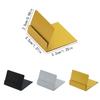 Gold Silver Name Card Holder L Shape Price Tag Clip Elegant Tabletop Card Holder  Event Decoration