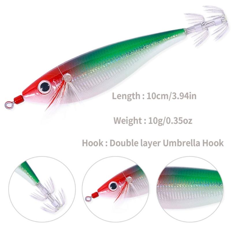 6Pcs Artificial Shrimp Cuttlefish Hard Fishing Baits for Enhances Attraction Fishing Lures Set for Fishing Experiences