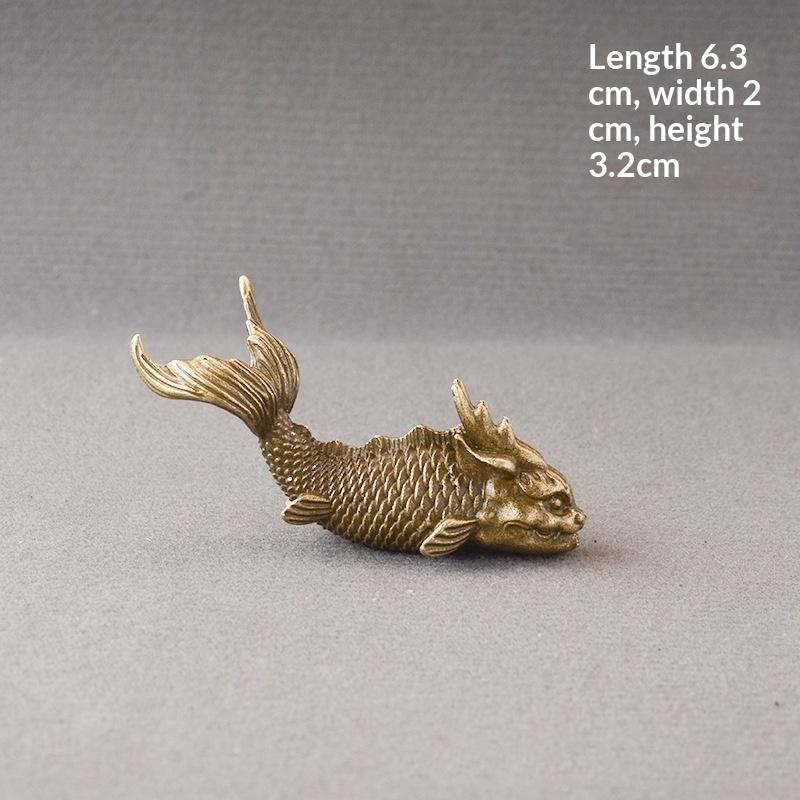 Figurines Animales en Laiton Massif Cheval Bélier Éléphant Rhinocéros Crapaud Tigre Design Rétro Pour Décoration de Maison et de Bureau Cadeau de Collection