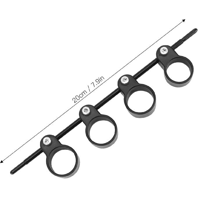 Guitar Finger Exerciser, Hand Gripper Strengthener, Finger Expander Piano Finger Separator Expand Finger Training Tool Finger Stretcher for Guitar