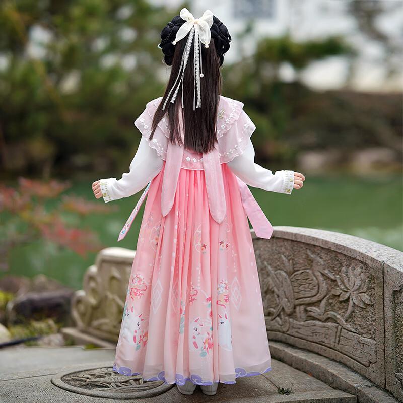 Anneyol Girls' Chinese Style Hanfu Princess Dress