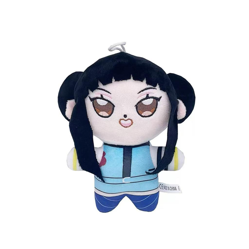 Anime New Plush Cute Purple Tiger Black Hat Magpie With 3 Eyes Monster Hunt Girl Group Stuffed For Fans Gifts