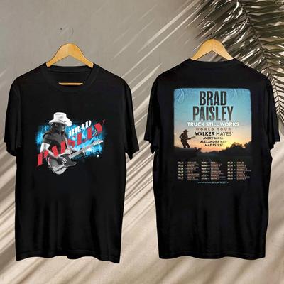 Brad Paisley Shirt, 2025 Brad Paisley Truck Still Works World Tour Shirt