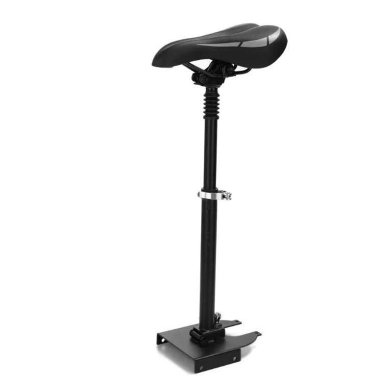 Universal Spring Cushioned Electric Scooter Seat With Comfortable Spring Suspension Easy Setups Suitable For M365 Models чёрный